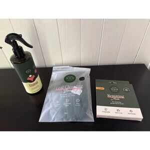 We The Wild Plant Care Duo Neem Spray Leaf Glove + 2 Repotting Mats New